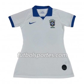 Camisetas Brasil Mujer Segunda Equipacion Copa América 2019